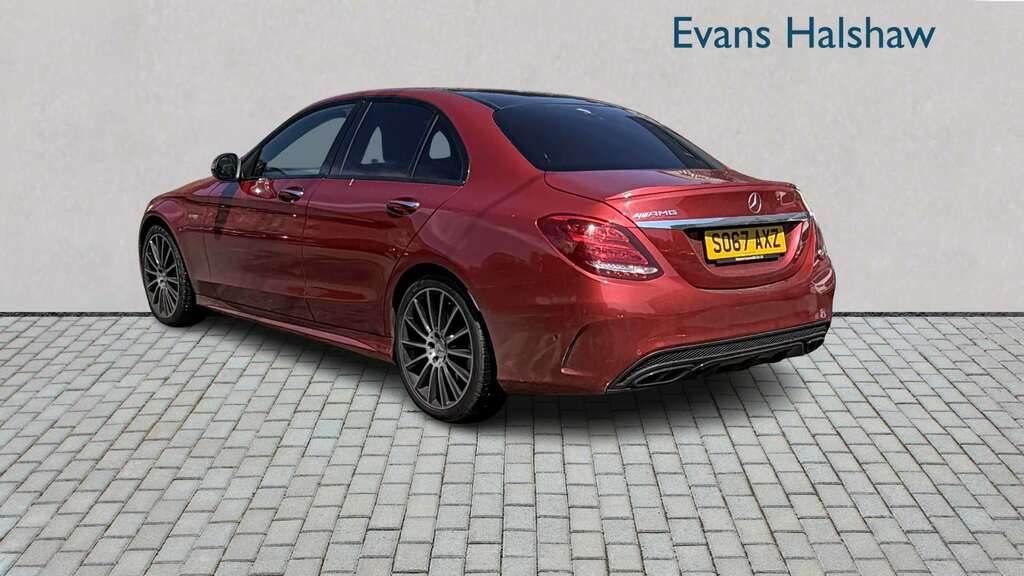 Mercedes-Benz C Class C43 4Matic Premium Plus 2018 SO67AXZ Red #3