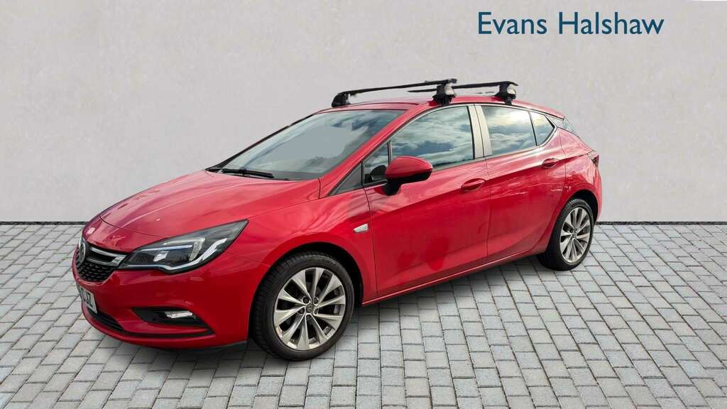 Vauxhall Astra 1.4T 16V 125 Tech Line Nav 2019 DY19CJZ Red #2