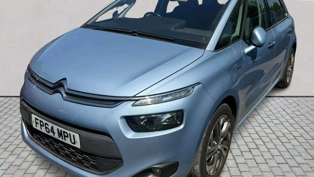 Citroen C4 Picasso 1.6 E-hdi 115 Exclusive Etg6 2014 Blue #2