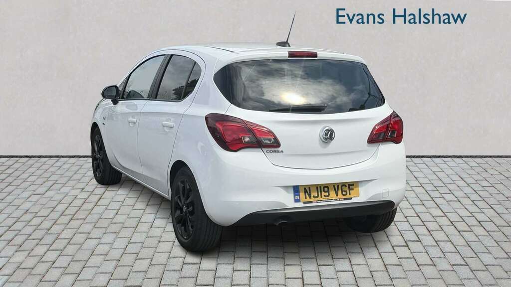 Vauxhall Corsa 1.4 75 Griffin 2019 NJ19VGF White #3