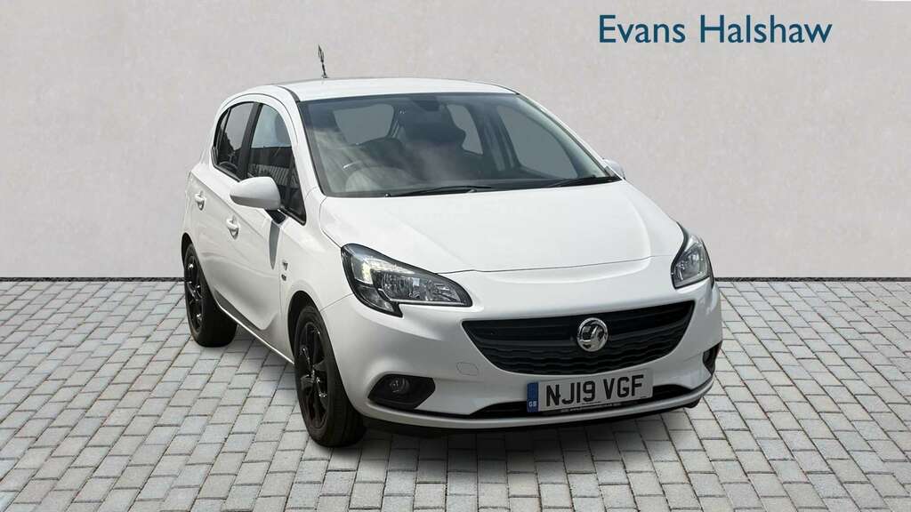 Vauxhall Corsa 1.4 75 Griffin 2019 NJ19VGF White #2