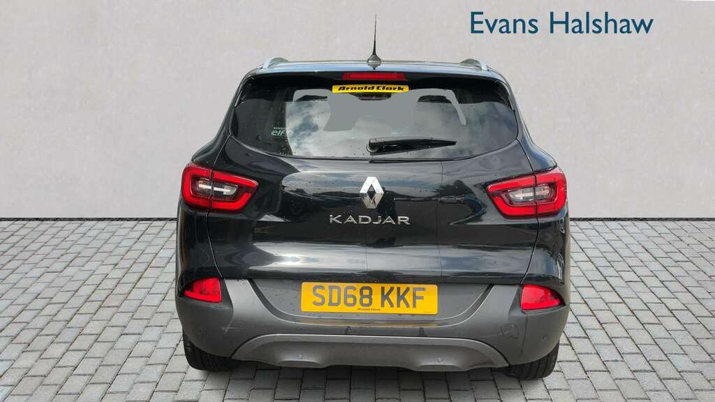 Renault Kadjar 1.3 Tce Signature Nav 2018 Black #4