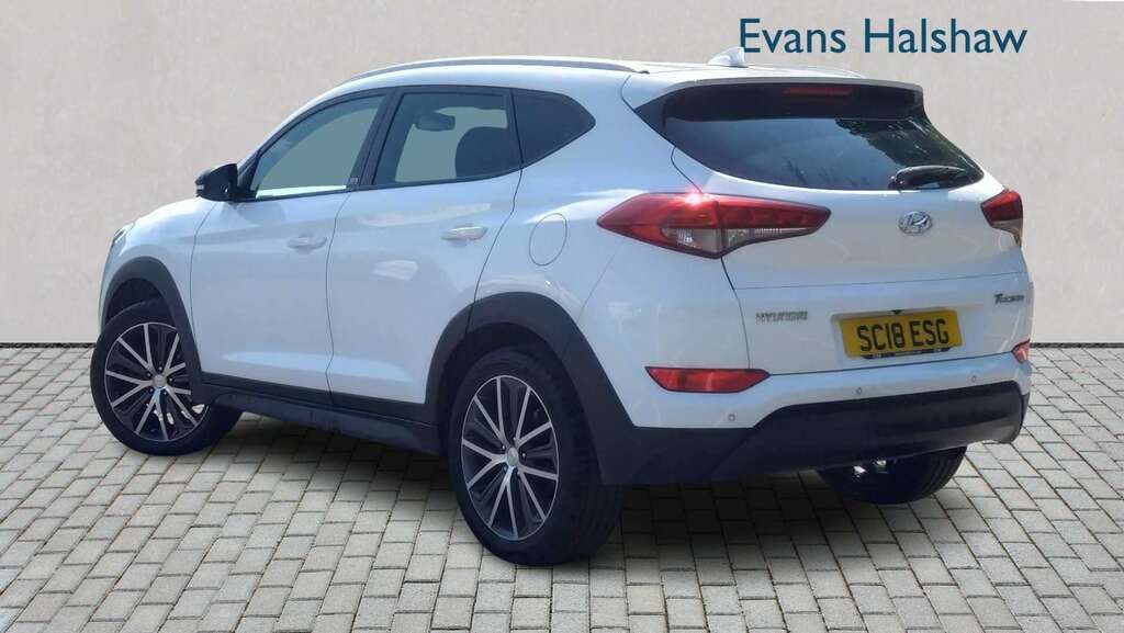 Hyundai Tucson 1.7 Crdi Blue Drive Go Se 2Wd 2018 White #2