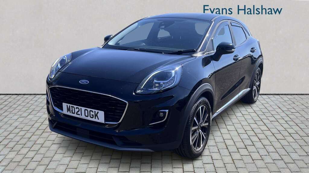 Ford Puma 1.0 Ecoboost Hybrid Mhev Titanium 2021 Black