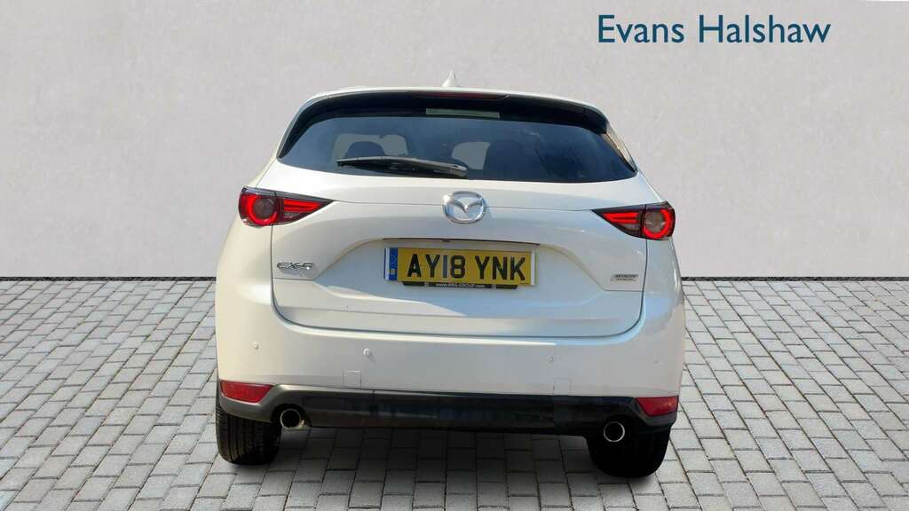 Mazda CX-5 2.2D Sport Nav 2018 White #4
