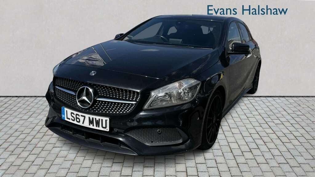 Mercedes-Benz A Class A180d Amg Line Executive 2017 LS67MWU Black #3