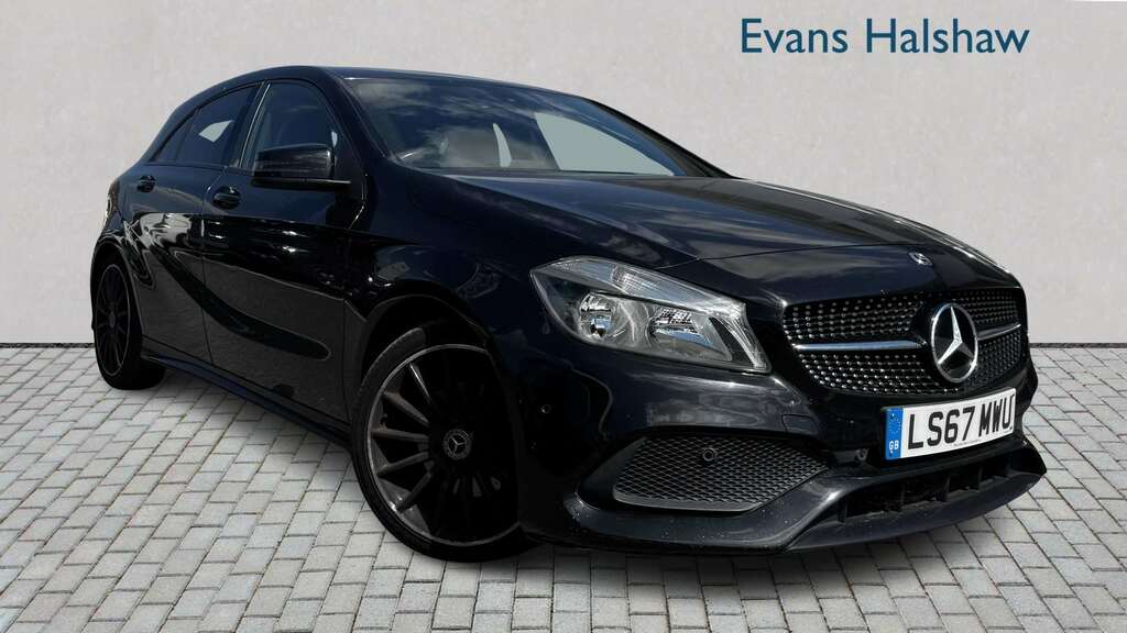 Mercedes-Benz A Class A180d Amg Line Executive 2017 Black