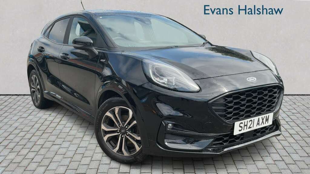 Ford Puma 1.0 Ecoboost Hybrid Mhev St-line 2021 Black