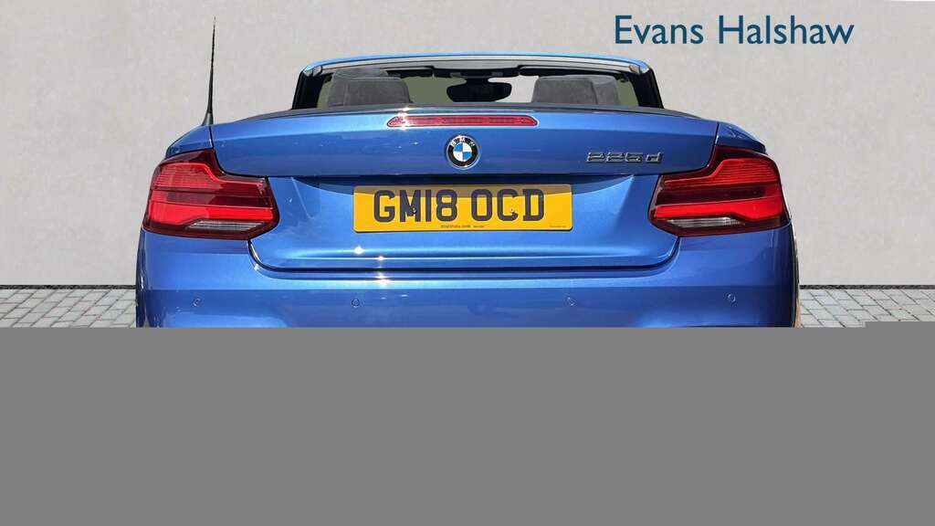 BMW 2 Series 225D M Sport Nav Step 2018 GM18OCD Blue #2