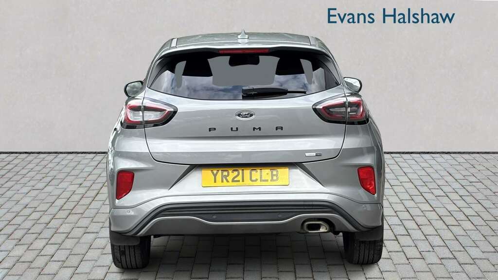 Ford Puma 1.0 Ecoboost Hybrid Mhev St-line X 2021 YR21CLB Silver #4