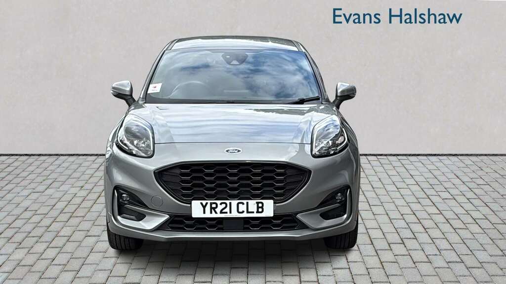 Ford Puma 1.0 Ecoboost Hybrid Mhev St-line X 2021 YR21CLB Silver #5