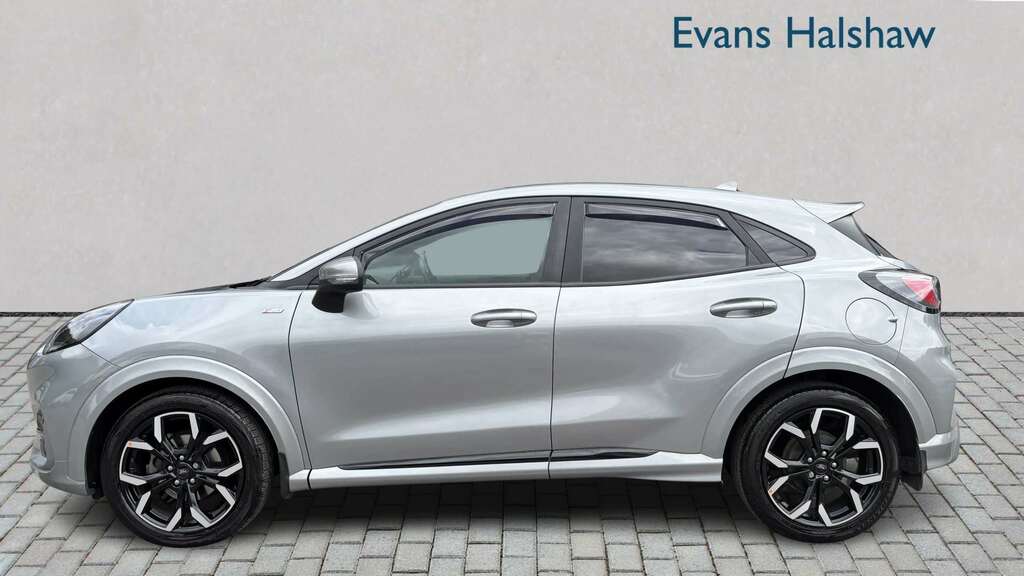 Ford Puma 1.0 Ecoboost Hybrid Mhev St-line X 2021 YR21CLB Silver #3