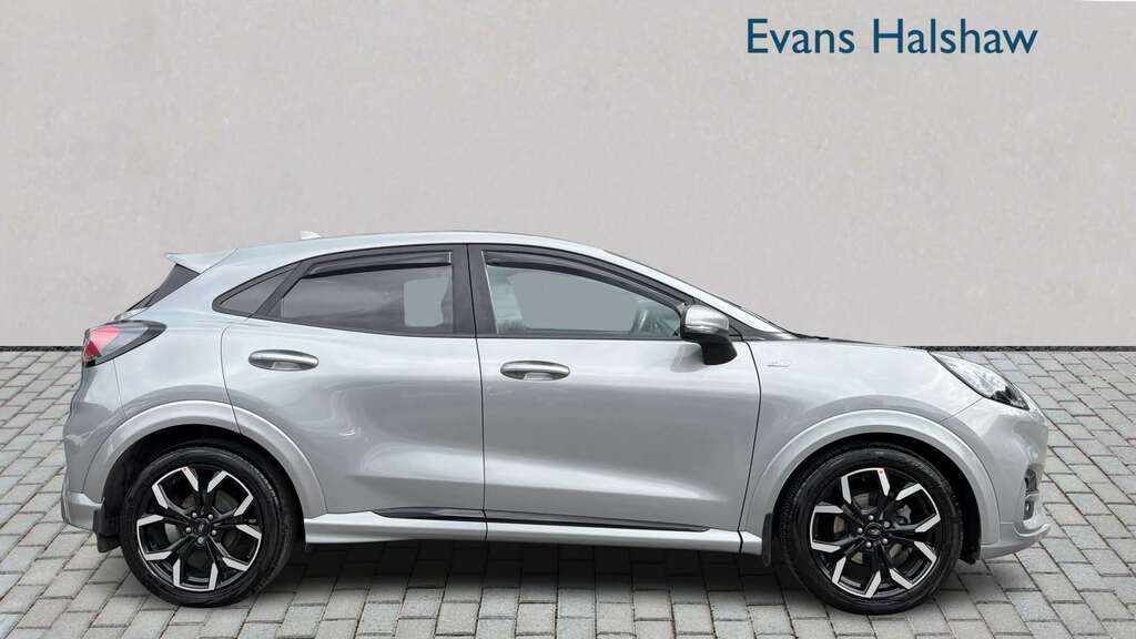 Ford Puma 1.0 Ecoboost Hybrid Mhev St-line X 2021 YR21CLB Silver #6