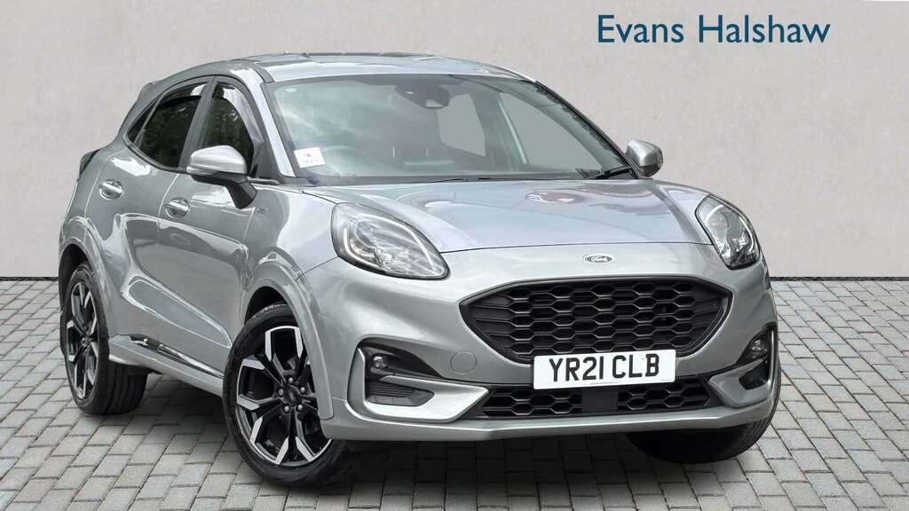 Ford Puma 1.0 Ecoboost Hybrid Mhev St-line X 2021 YR21CLB Silver