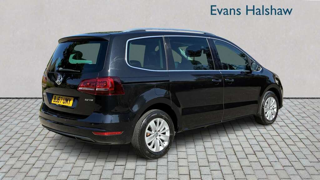 Volkswagen Sharan 2.0 Tdi Cr Bluemotion Tech 150 Se 2017 Black #3