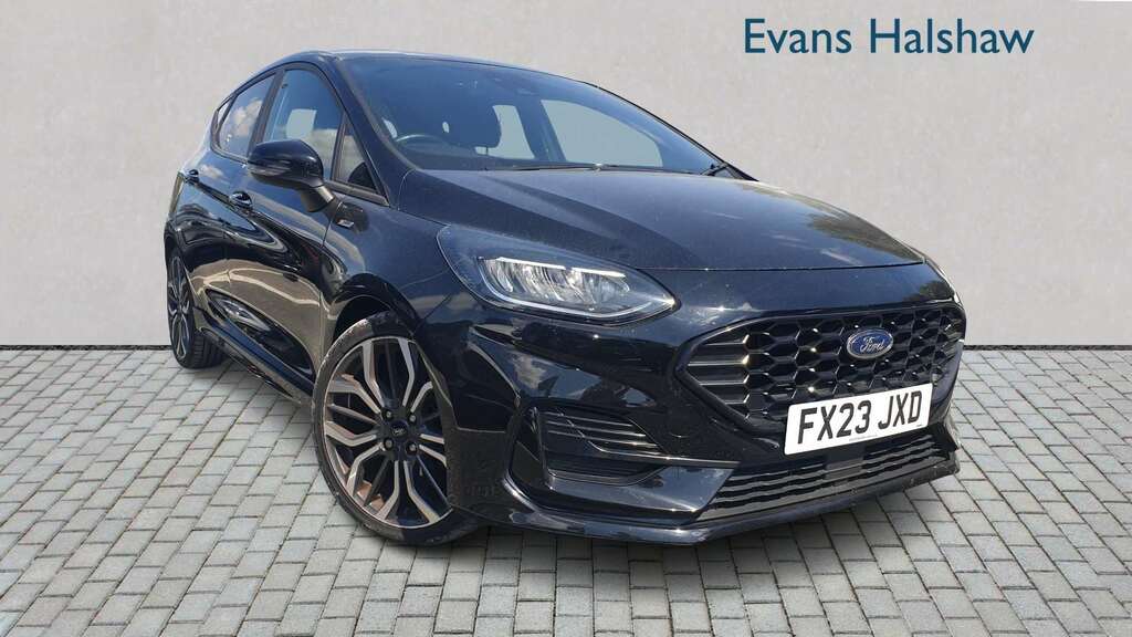 Ford Fiesta 1.0 Ecoboost Hybrid Mhev 125 St-line X 2023 Black