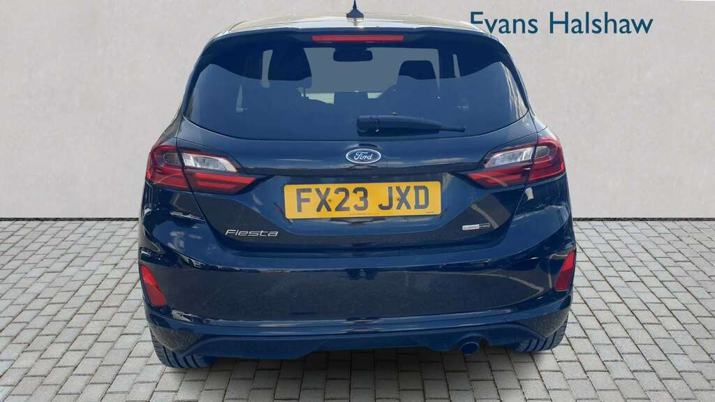 Ford Fiesta 1.0 Ecoboost Hybrid Mhev 125 St-line X 2023 FX23JXD Black #3