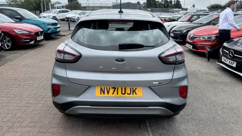 Ford Puma 1.0 Ecoboost Hybrid Mhev Titanium Dct 2022 NV71UJK Silver #5