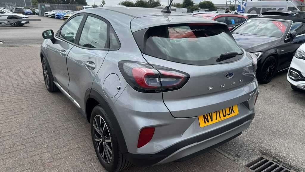 Ford Puma 1.0 Ecoboost Hybrid Mhev Titanium Dct 2022 NV71UJK Silver #4