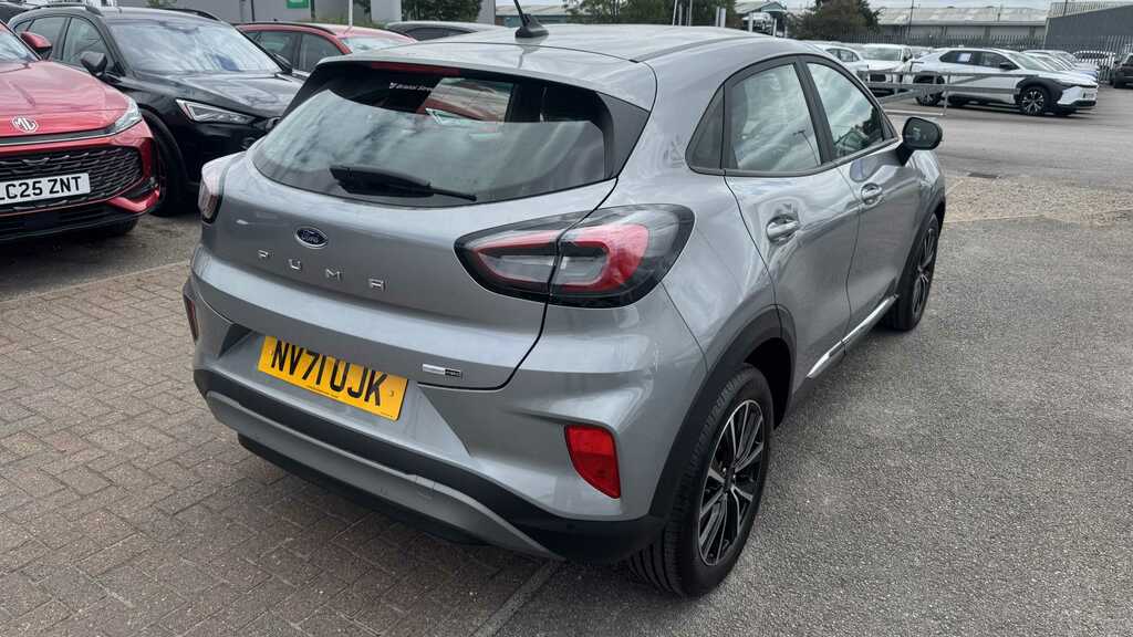 Ford Puma 1.0 Ecoboost Hybrid Mhev Titanium Dct 2022 NV71UJK Silver #6