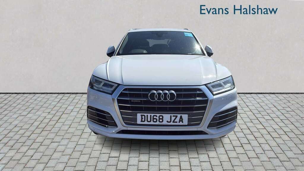 Audi Q5 2.0 Tdi Quattro S Line S Tronic 2018 DU68JZA White #3