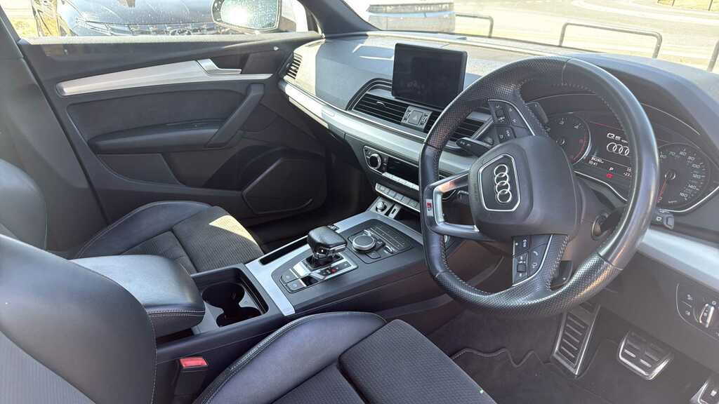 Audi Q5 2.0 Tdi Quattro S Line S Tronic 2018 DU68JZA White #5