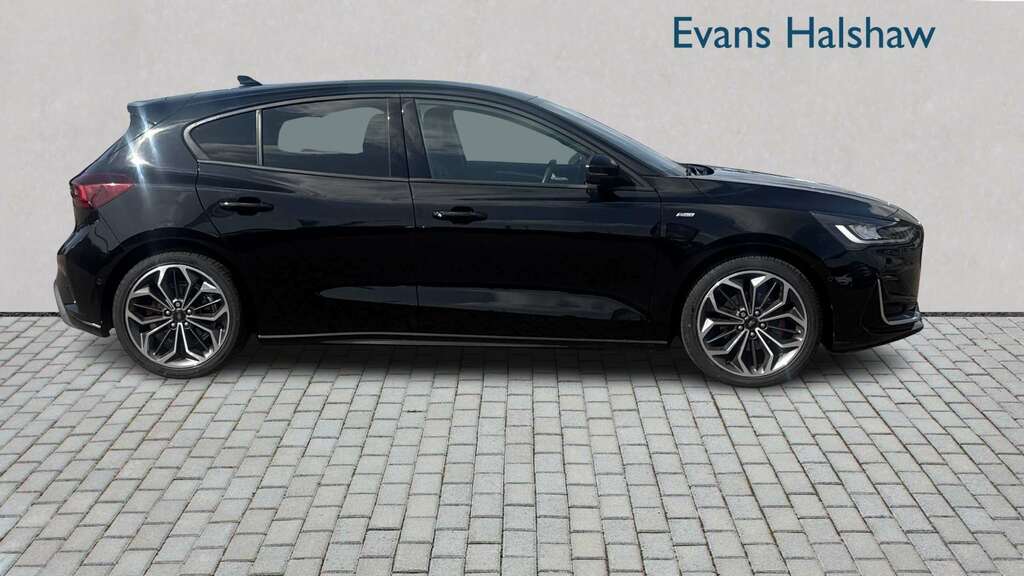 Ford Focus 1.0 Ecoboost Hybrid Mhev 155 St-line Vignale 2 GJ72OOV Black #5