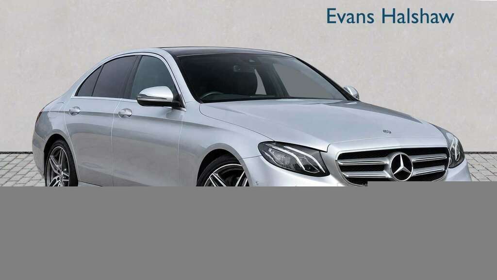 Mercedes-Benz E Class E220d Amg Line 9G-tronic 2017 Silver