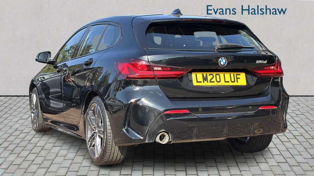 BMW 1 Series 116D M Sport 2020 LM20LUF Black