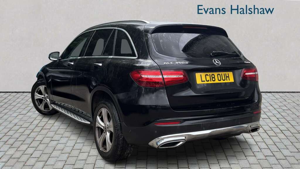 Mercedes-Benz GLC Class 350D 4Matic Sport Premium Plus 9G-tronic 2018 Black #2