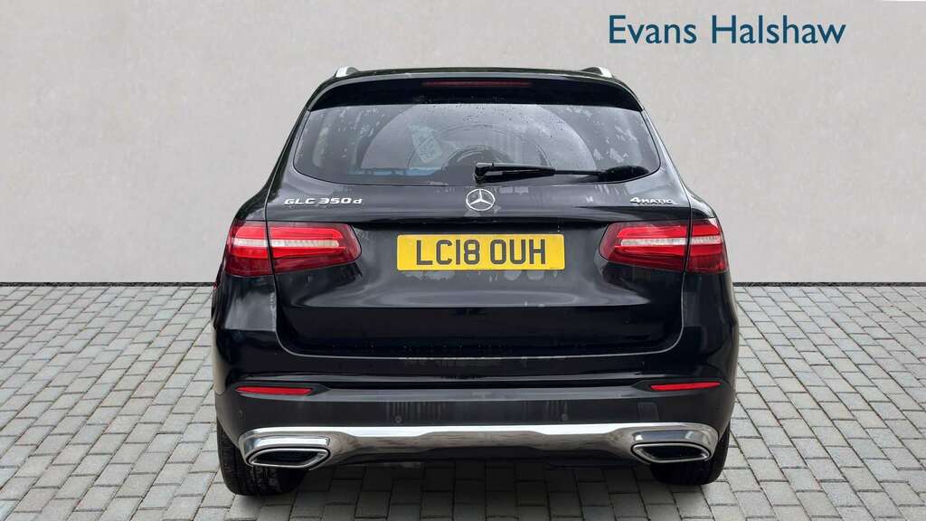 Mercedes-Benz GLC Class 350D 4Matic Sport Premium Plus 9G-tronic 2018 Black #3