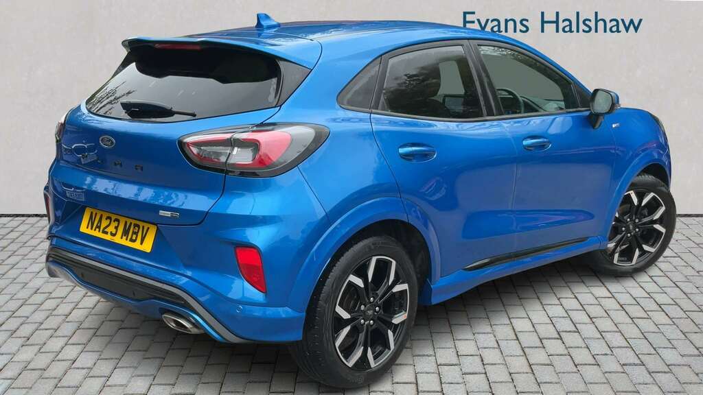 Ford Puma 1.0 Ecoboost Hybrid Mhev St-line X Dct 2023 Blue