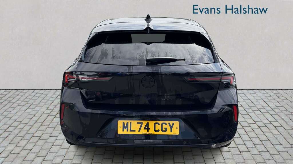 Vauxhall Astra 1.2 Turbo 130 Gs 2024 ML74CGY Black #5
