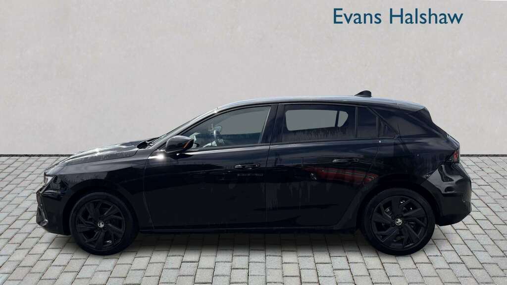 Vauxhall Astra 1.2 Turbo 130 Gs 2024 ML74CGY Black #3