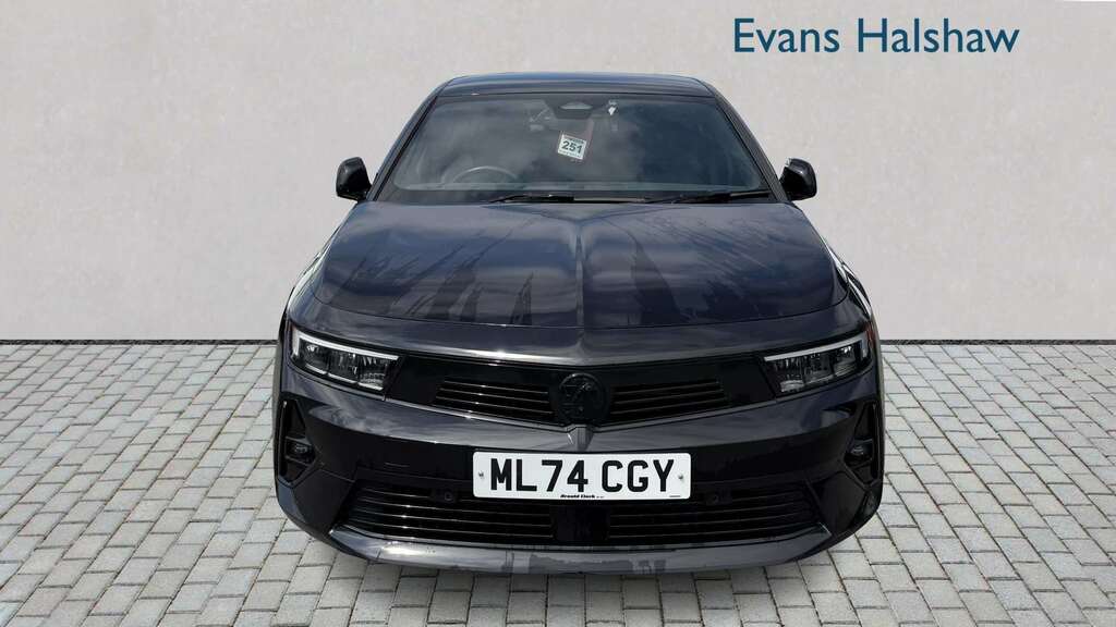 Vauxhall Astra 1.2 Turbo 130 Gs 2024 ML74CGY Black #4