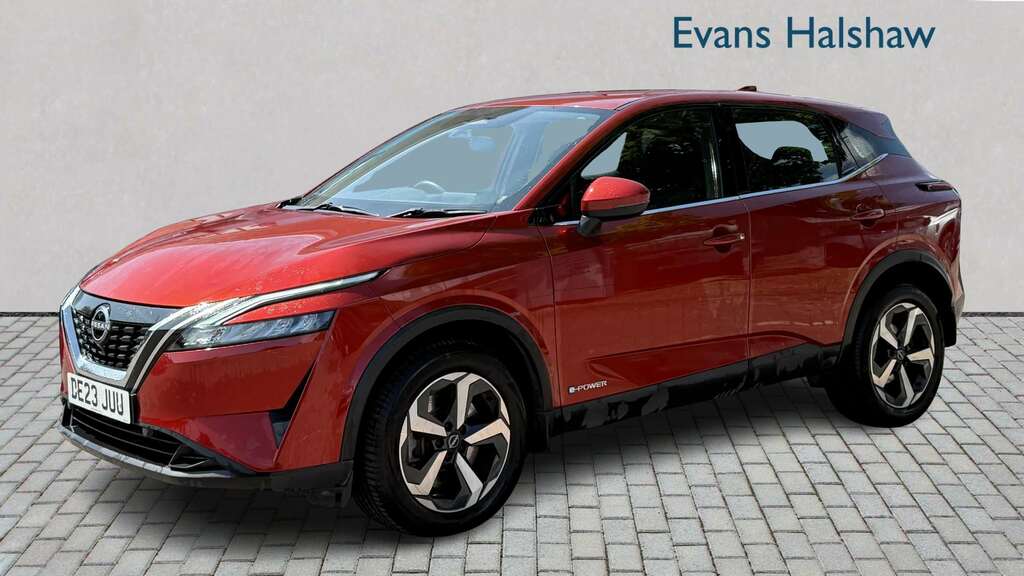 Nissan Qashqai 1.5 E-power Acenta Premium 2023 DE23JUU Red #4