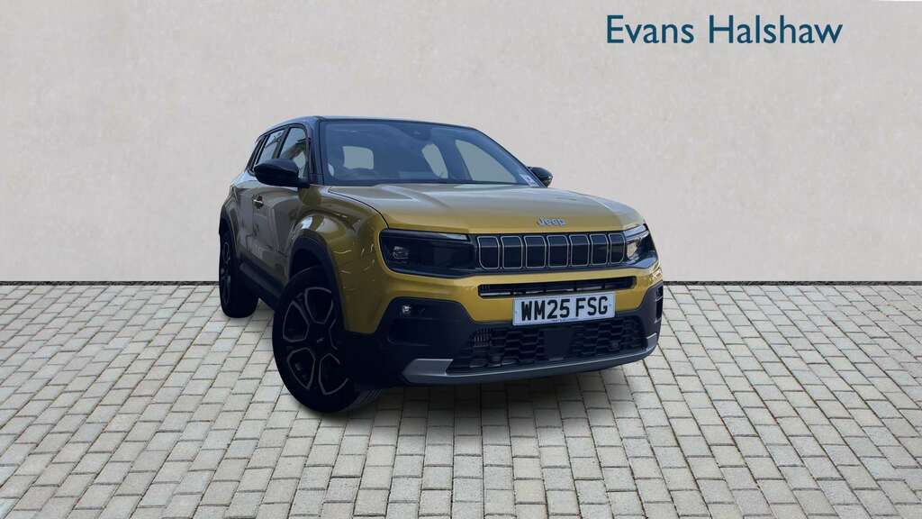 Jeep Avenger 1.2 Summit 2025 Yellow