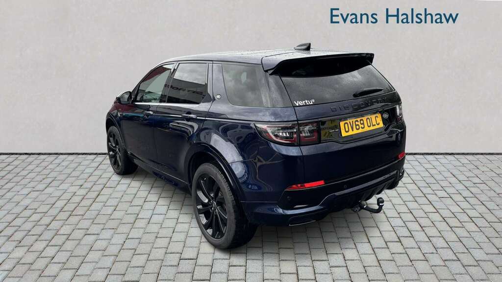 Land Rover Discovery Sport 2.0 D240 R-dynamic Hse 2019 Blue #4