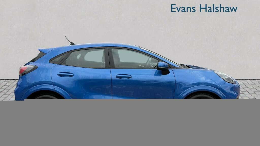 Ford Puma 1.0 Ecoboost Hybrid Mhev St-line Dct 2023 Blue #2