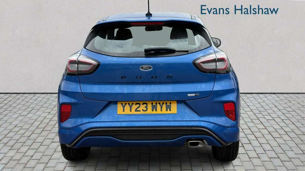 Ford Puma 1.0 Ecoboost Hybrid Mhev St-line Dct 2023 Blue