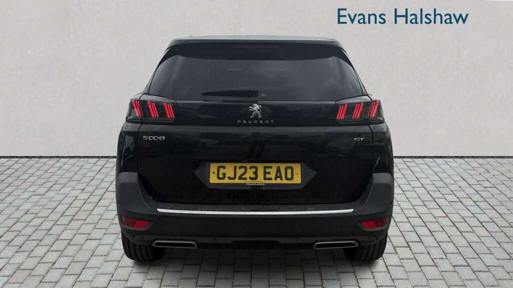 Peugeot 5008 1.5 Bluehdi Gt Eat8 2023 GJ23EAO Black #3