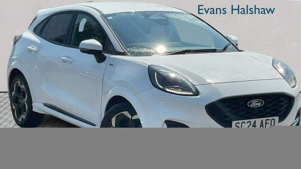 Ford Puma 1.0 Ecoboost Hybrid Mhev St-line X 2024 White