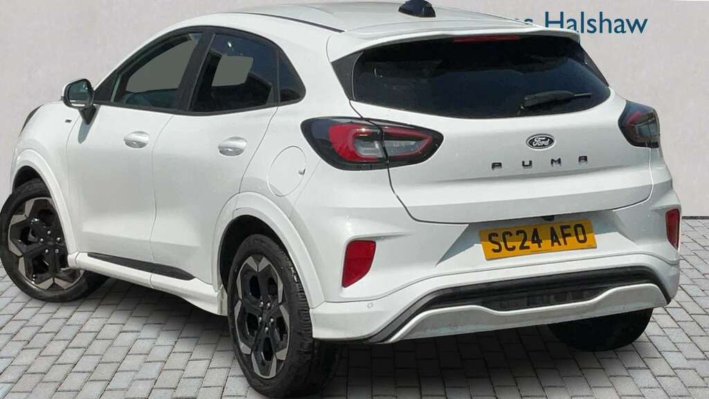 Ford Puma 1.0 Ecoboost Hybrid Mhev St-line X 2024 SC24AFO White #2