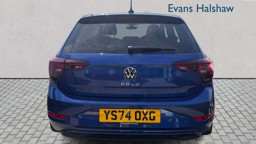 Volkswagen Polo 1.0 Tsi Match Dsg 2024 Blue #4