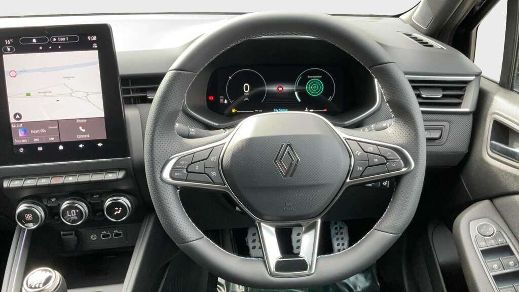 Renault Clio 1.0 Tce 90 Techno Esprit Alpine 2026 NG26VVN Black #3