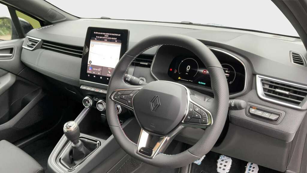 Renault Clio 1.0 Tce 90 Techno Esprit Alpine 2026 NG26VWC Black #6