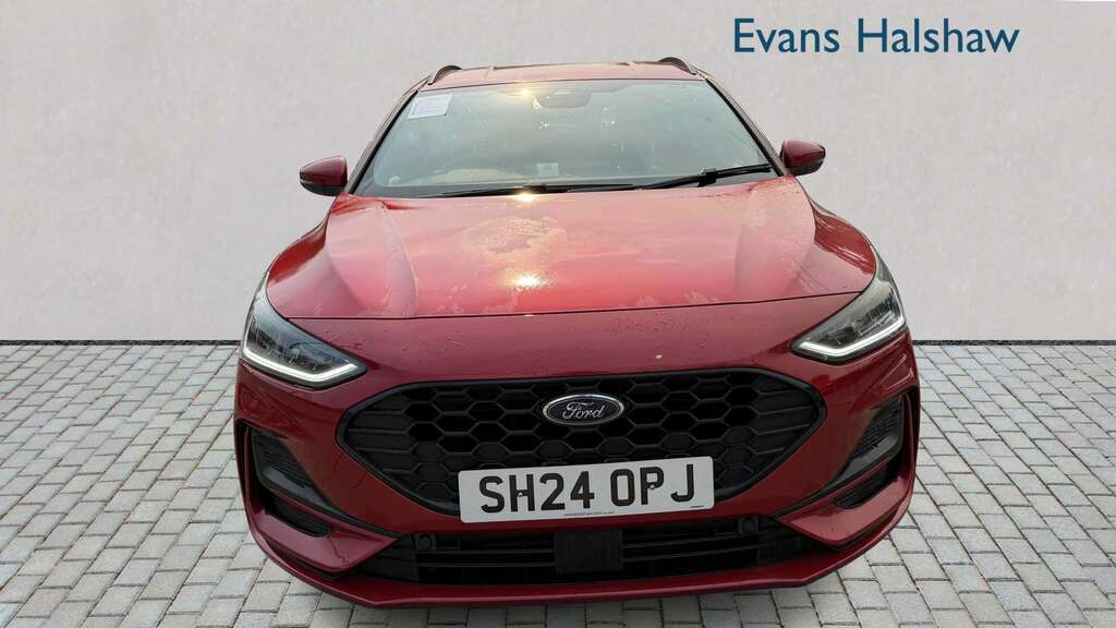 Ford Focus 1.0 Ecoboost Hybrid Mhev 155 St-line X 20 SH24OPJ Red #4