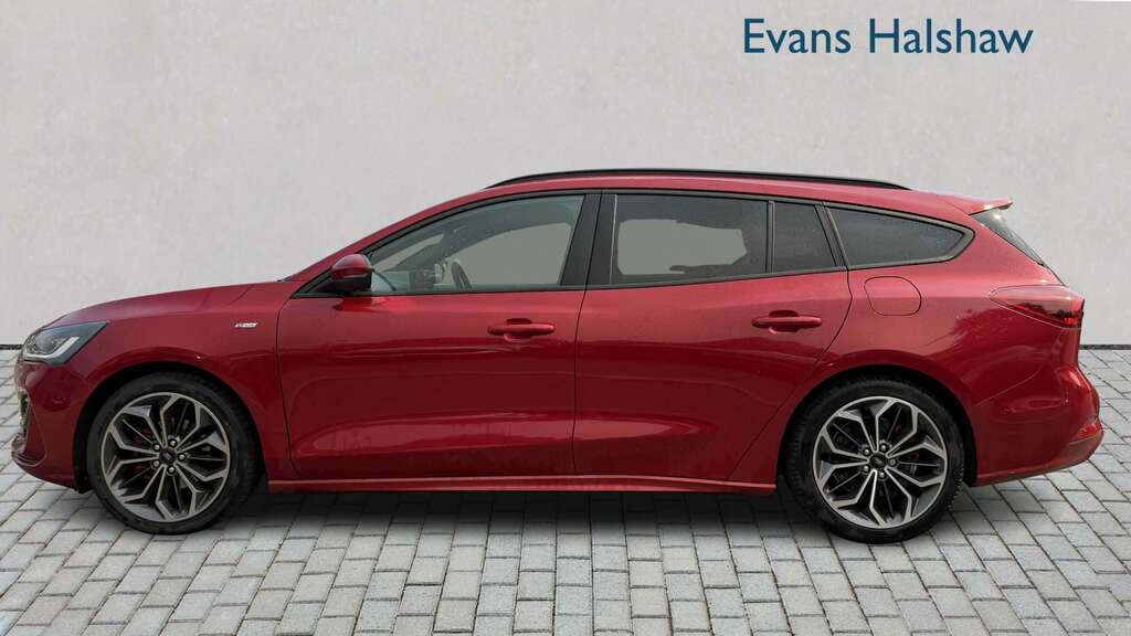 Ford Focus 1.0 Ecoboost Hybrid Mhev 155 St-line X 20 SH24OPJ Red #3