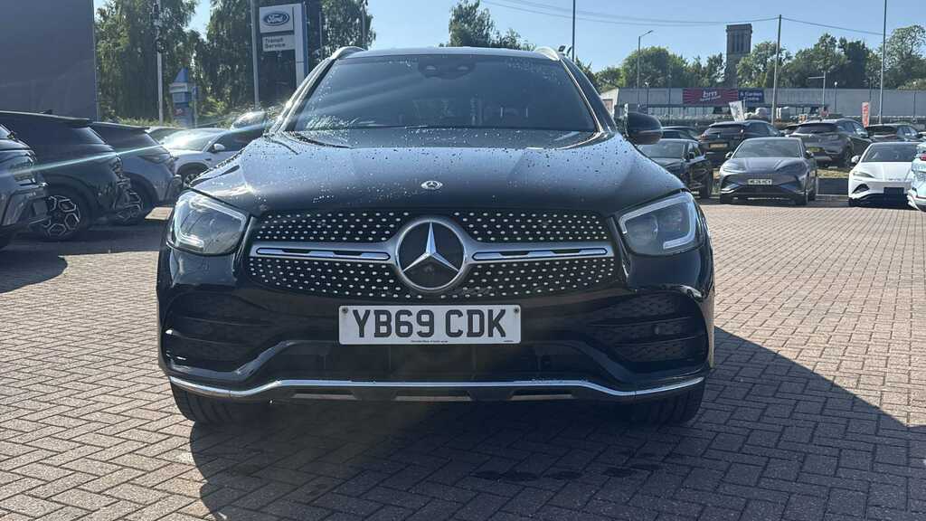Mercedes-Benz GLC Class 220D 4Matic Amg Line Premium 9G-tronic 2019 YB69CDK Black #3