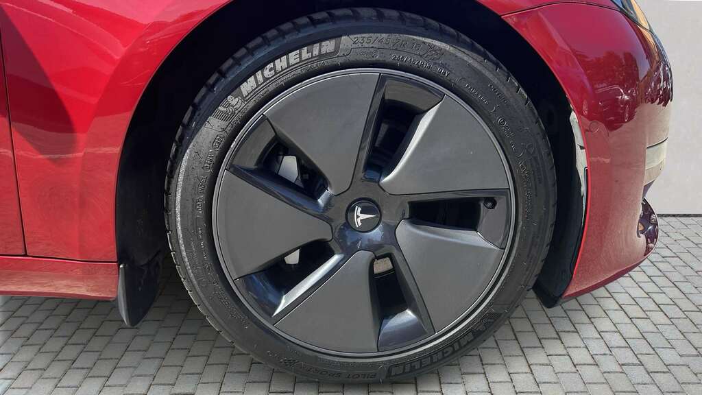 Tesla Model 3 Long Range Awd 2021 YB21RYT Red #6